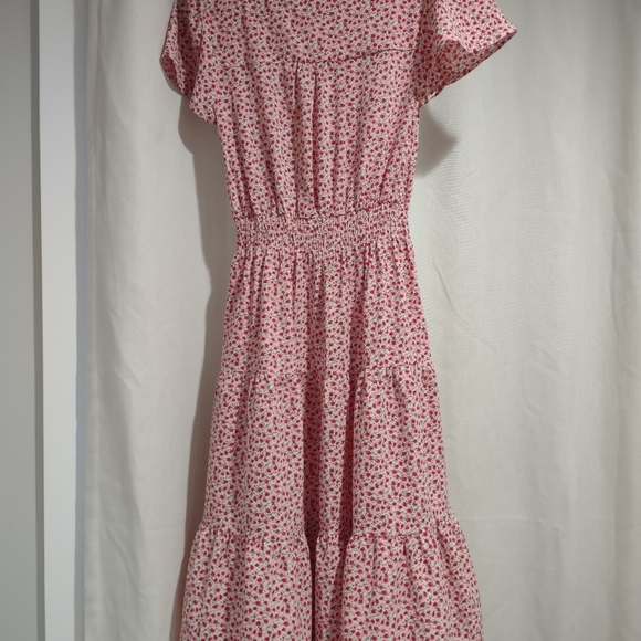 Floral midi dress size xs - Picture 3 of 4